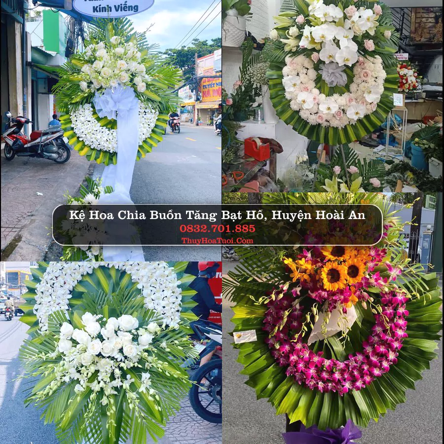 Đặt Vòng Hoa Chia Buồn tại Tăng Bạt Hổ, Hoài Ân, Bình Định (Cũ)