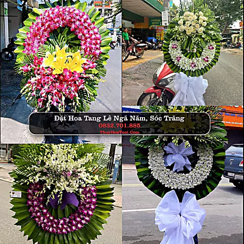 Đặt Vòng Hoa Tang Lễ tại Ngã Năm, Sóc Trăng (Cũ)