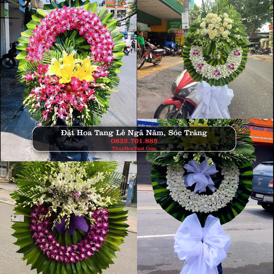Đặt Vòng Hoa Tang Lễ tại Ngã Năm, Sóc Trăng (Cũ)
