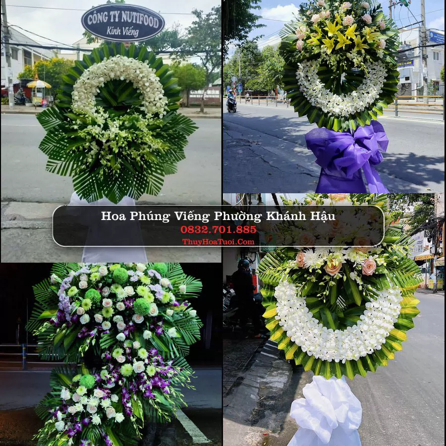Đặt Hoa Chia Buồn tại Phường Khánh Hậu, Tây Ninh