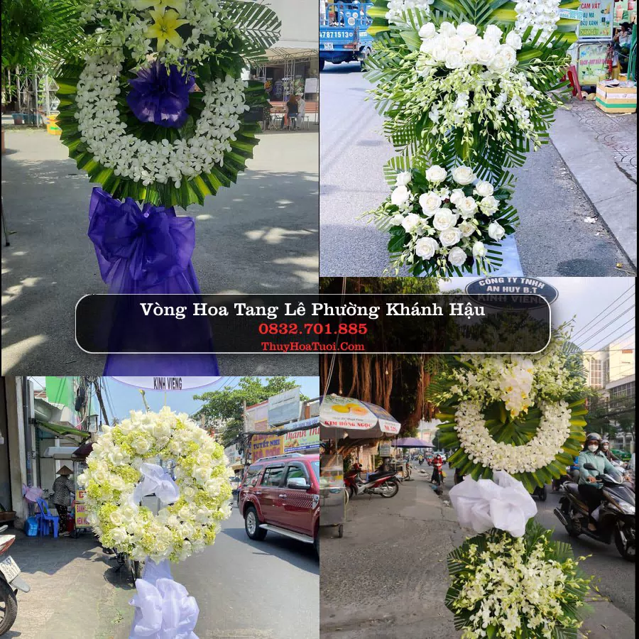 Kệ hoa tang lễ giao tại Phường Khánh Hậu, Tây Ninh