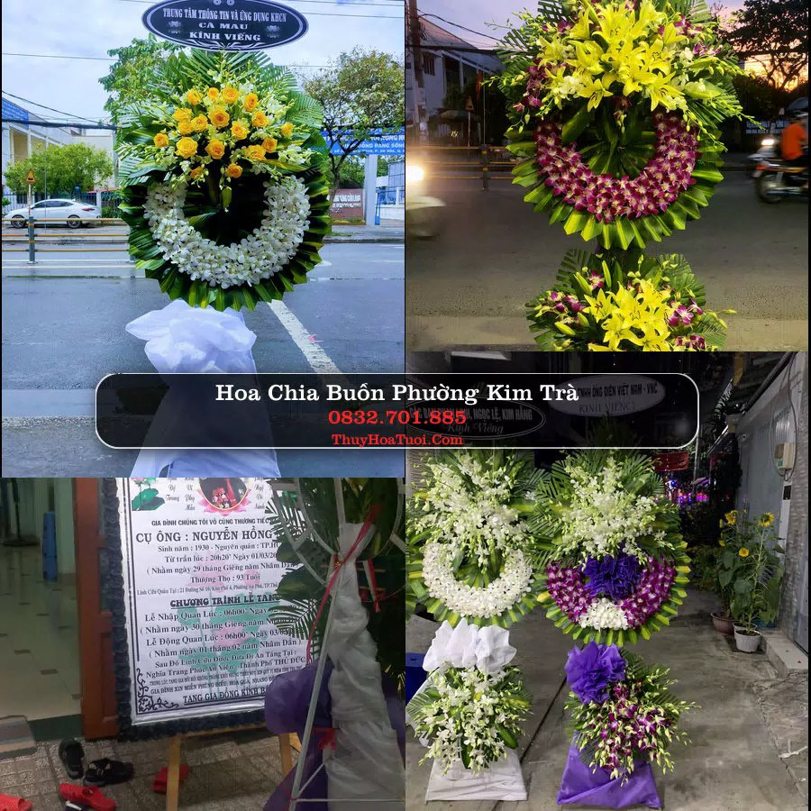 Đặt Hoa Tang Lễ tại Phường Kim Trà, Huế