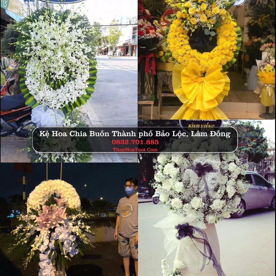 Kệ hoa tang lễ giao tại Thành phố Bảo Lộc, Lâm Đồng