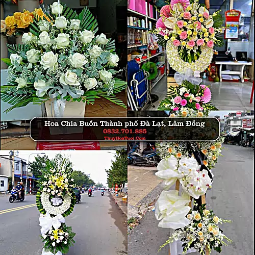 Đặt Hoa Chia Buồn tại Thành phố Đà Lạt, Lâm Đồng (Cũ)