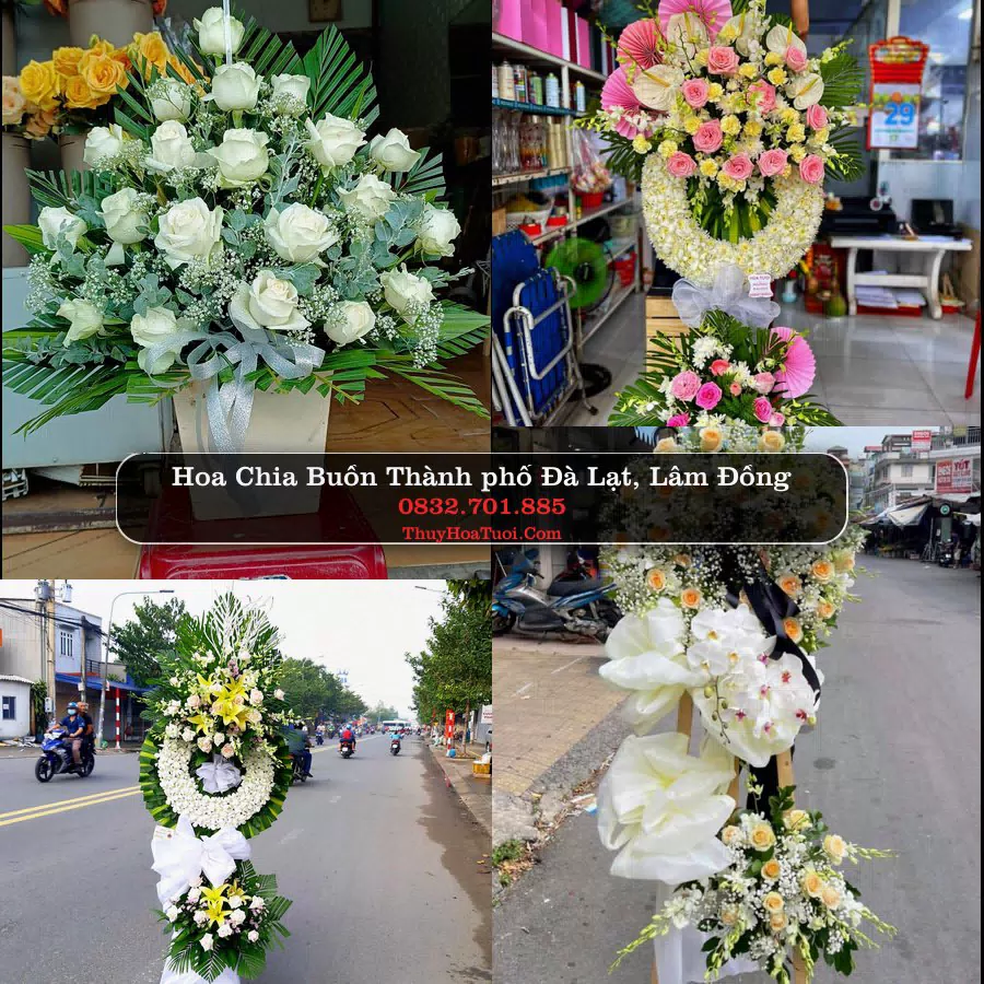 Đặt Hoa Chia Buồn tại Thành phố Đà Lạt, Lâm Đồng (Cũ)