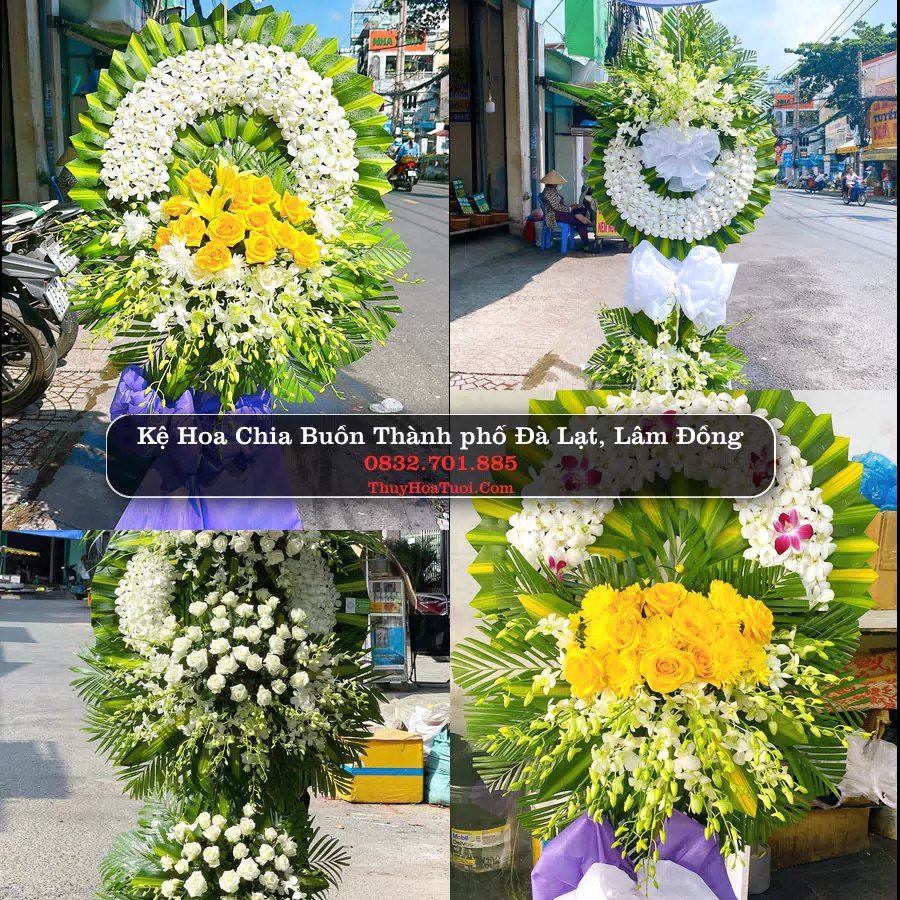 Kệ hoa tang lễ giao tại Thành phố Đà Lạt, Lâm Đồng