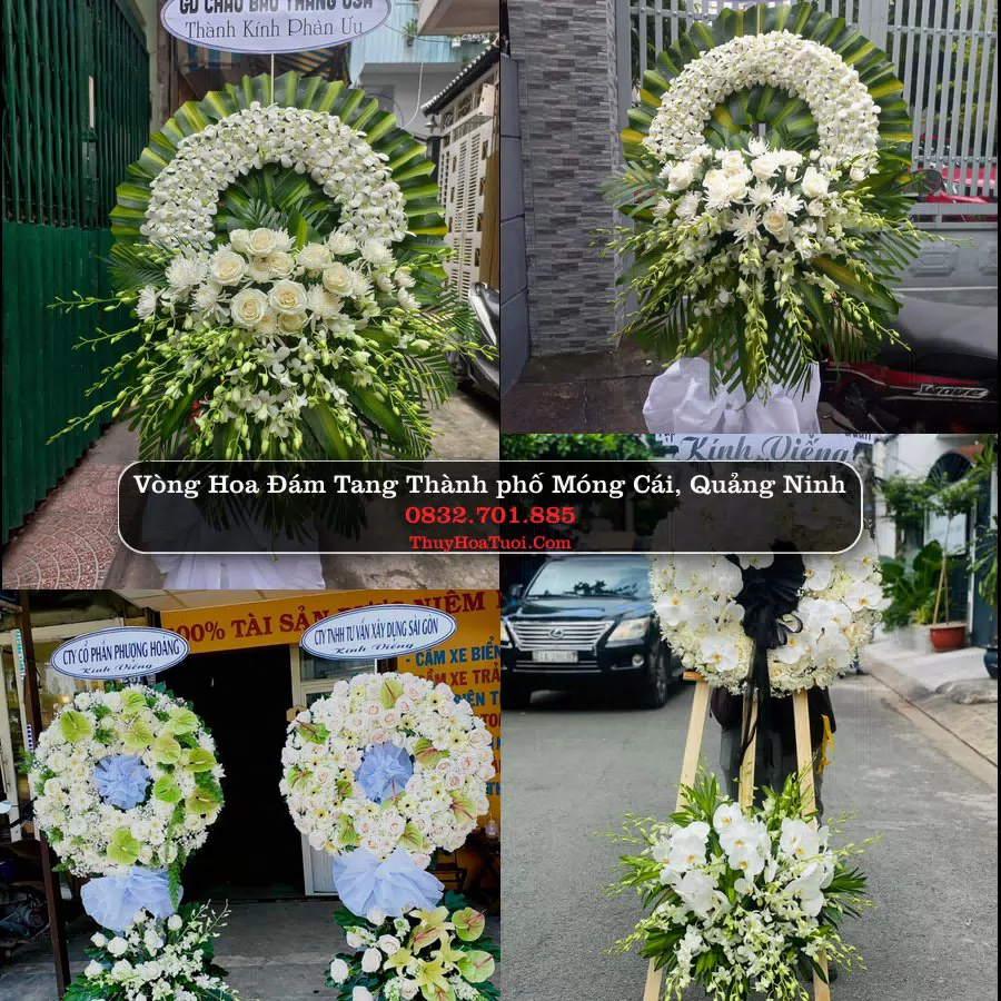 Đặt Vòng Hoa Tang Lễ tại Thành phố Móng Cái, Quảng Ninh (Cũ)