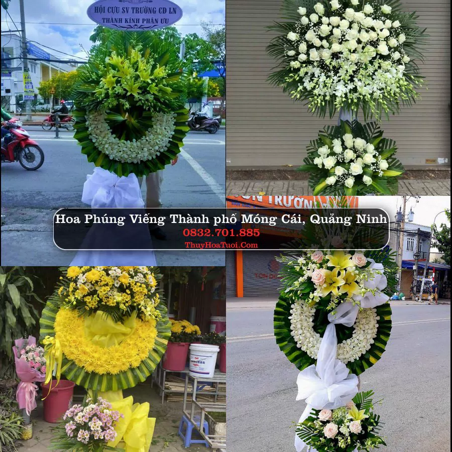 Kệ hoa tang lễ giao tại Thành phố Móng Cái, Quảng Ninh