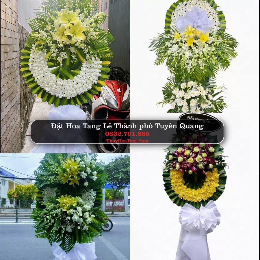 Đặt Vòng Hoa Tang Lễ tại Thành phố Tuyên Quang (Cũ)