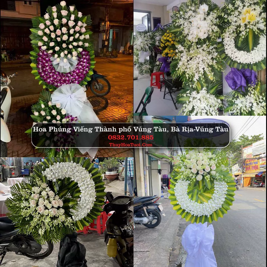 Đặt Vòng Hoa Tang Lễ tại Thành phố Vũng Tàu, Bà Rịa-Vũng Tàu (Cũ)