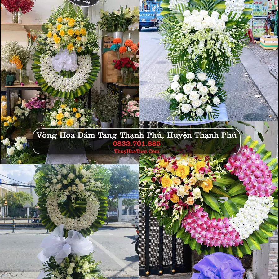 Đặt Vòng Hoa Tang Lễ tại Thạnh Phú, Thạnh Phú, Bến Tre (Cũ)