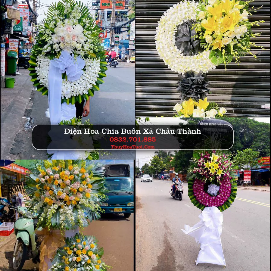 Đặt Vòng Hoa Tang Lễ tại Xã Châu Thành, Vĩnh Long