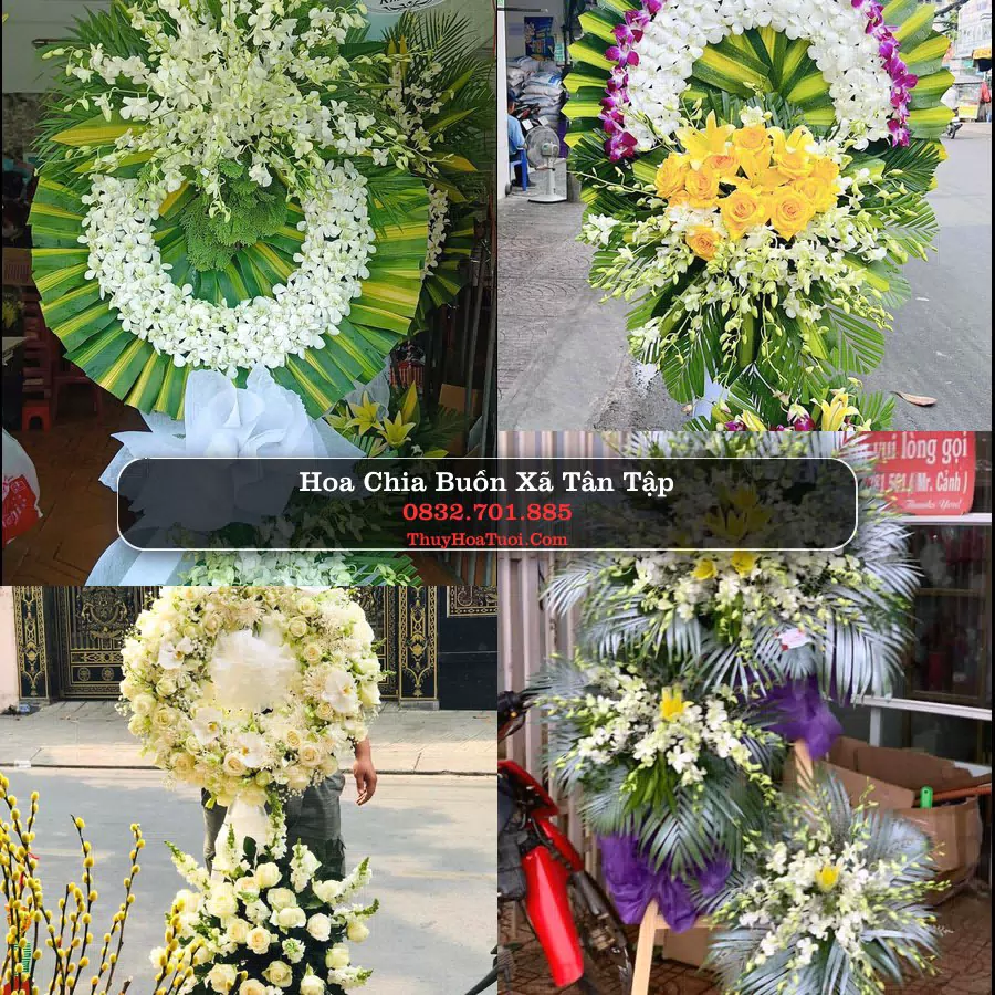 Đặt Vòng Hoa Tang Lễ tại Xã Tân Tập, Tây Ninh