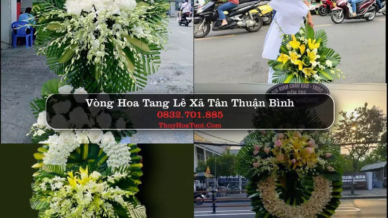 Đặt Vòng Hoa Chia Buồn tại Xã Tân Thuận Bình, Đồng Tháp