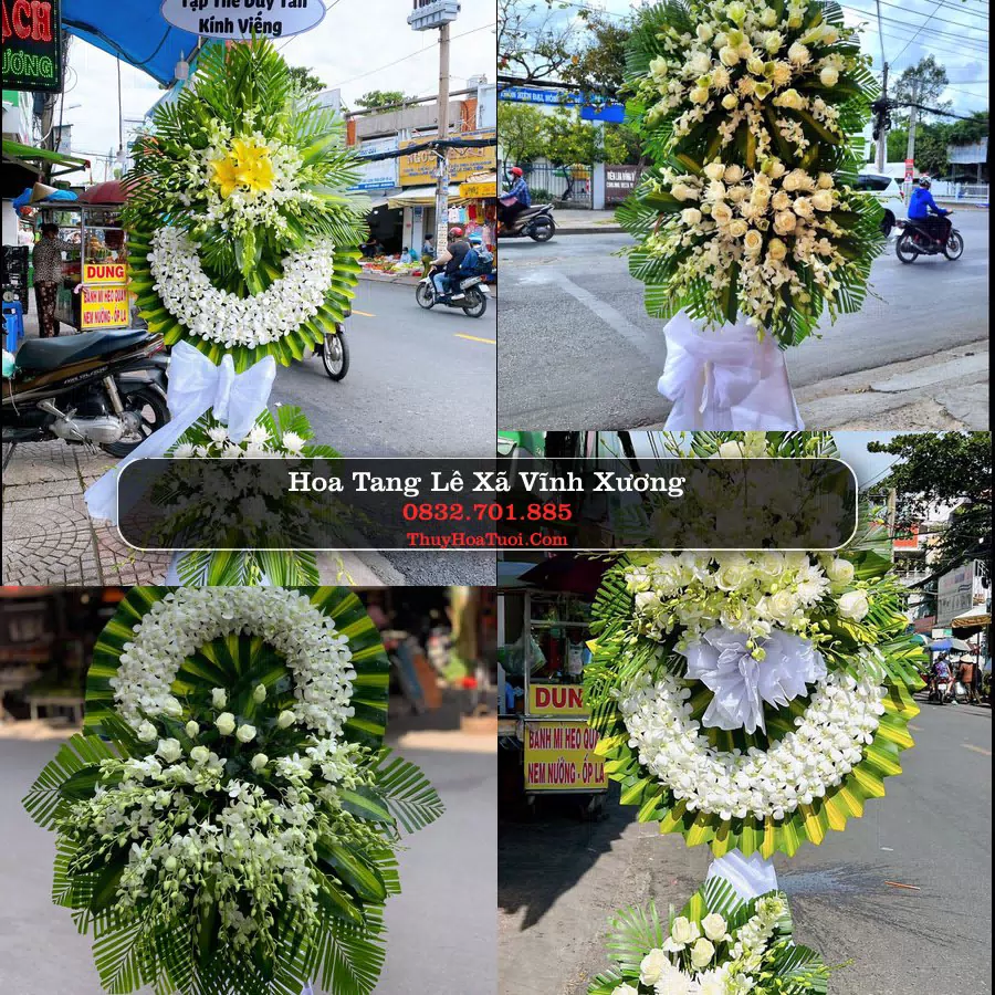 Đặt Hoa Đám Tang tại Xã Vĩnh Xương, An Giang