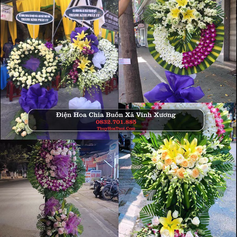 Kệ hoa tang lễ giao tại Xã Vĩnh Xương, An Giang