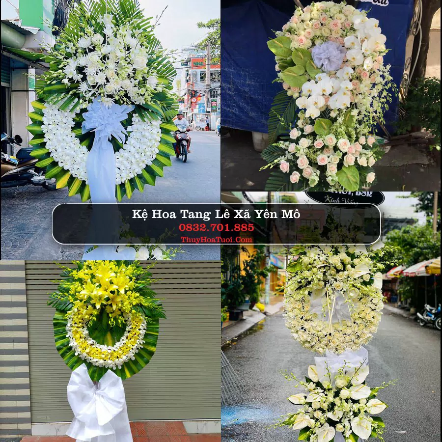 Đặt Hoa Chia Buồn tại Xã Yên Mô, Ninh Bình