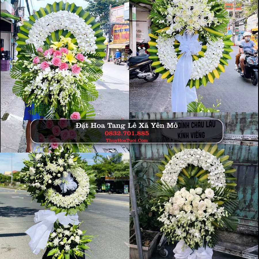 Kệ hoa tang lễ giao tại Xã Yên Mô, Ninh Bình