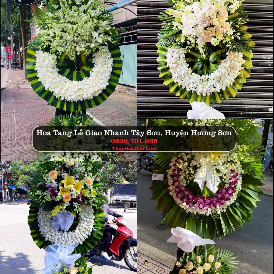 Đặt Hoa Tang Lễ tại Tây Sơn, Hương Sơn, Hà Tĩnh (Cũ)