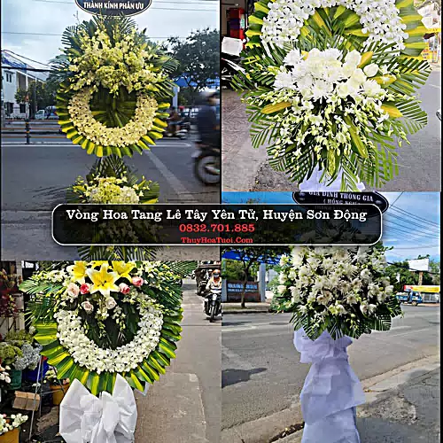 Đặt Hoa Đám Tang tại Tây Yên Tử, Sơn Động, Bắc Giang (Cũ)