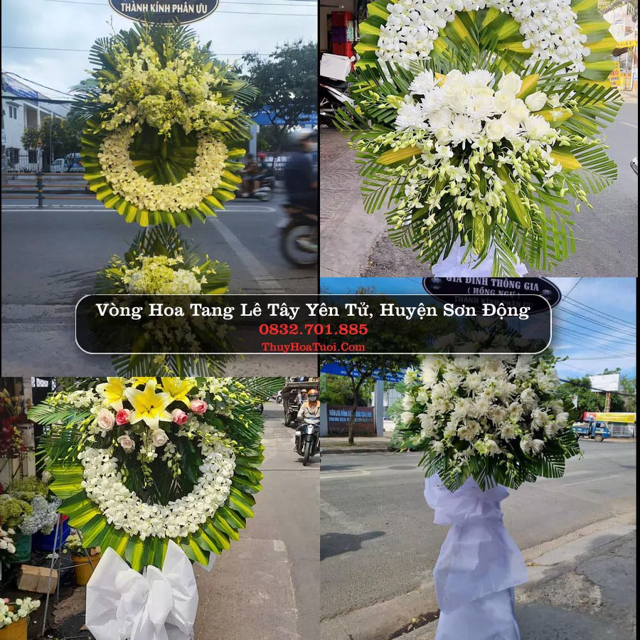 Đặt Hoa Đám Tang tại Tây Yên Tử, Sơn Động, Bắc Giang (Cũ)