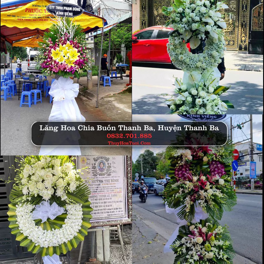 Đặt Vòng Hoa Tang Lễ tại Thanh Ba, Thanh Ba, Phú Thọ (Cũ)
