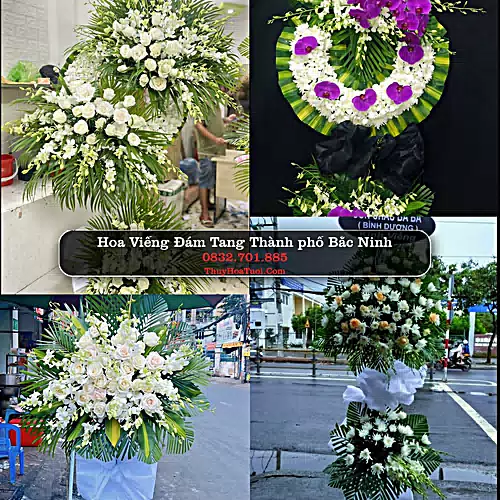 Đặt Hoa Chia Buồn tại Thành phố Bắc Ninh (Cũ)