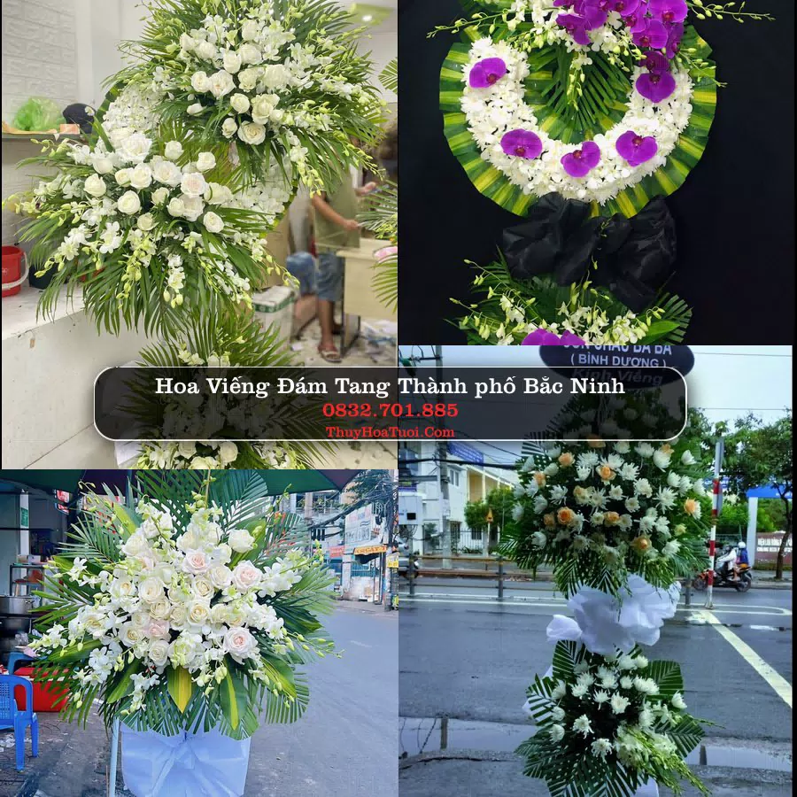 Đặt Hoa Chia Buồn tại Thành phố Bắc Ninh (Cũ)