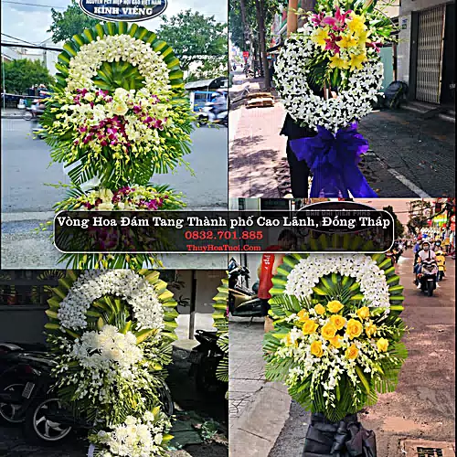 Đặt Vòng Hoa Chia Buồn tại Thành phố Cao Lãnh, Đồng Tháp (Cũ)