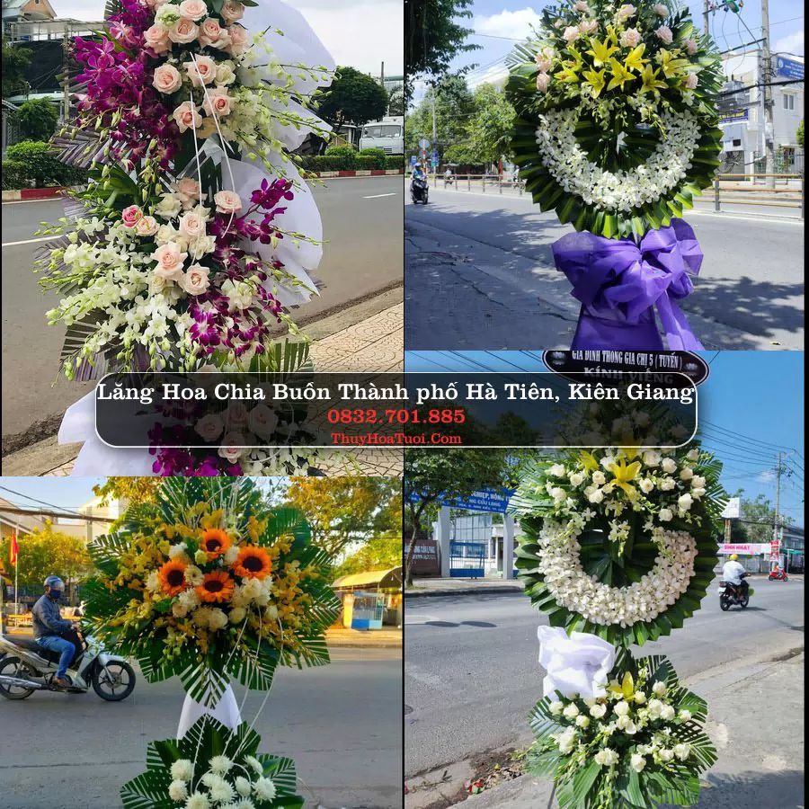 Kệ hoa tang lễ giao tại Thành phố Hà Tiên, Kiên Giang