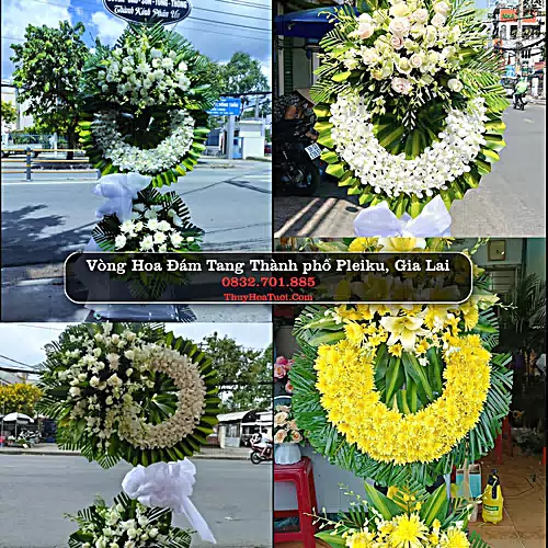 Đặt Hoa Đám Tang tại Thành phố Pleiku, Gia Lai (Cũ)