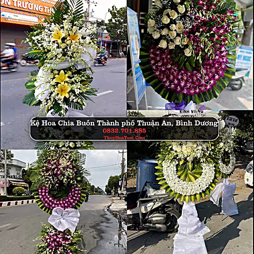Đặt Hoa Chia Buồn tại Thành phố Thuận An, Bình Dương (Cũ)