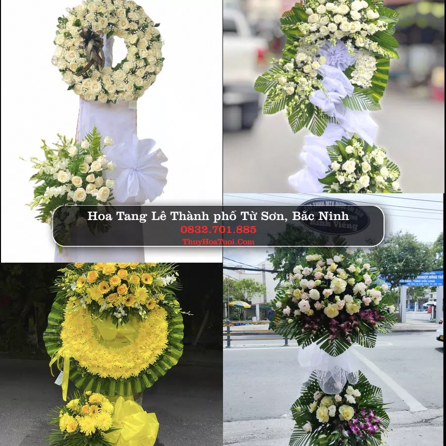 Đặt Vòng Hoa Tang Lễ tại Thành phố Từ Sơn, Bắc Ninh (Cũ)