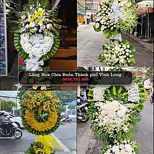 Đặt Hoa Đám Tang tại Thành phố Vĩnh Long (Cũ)