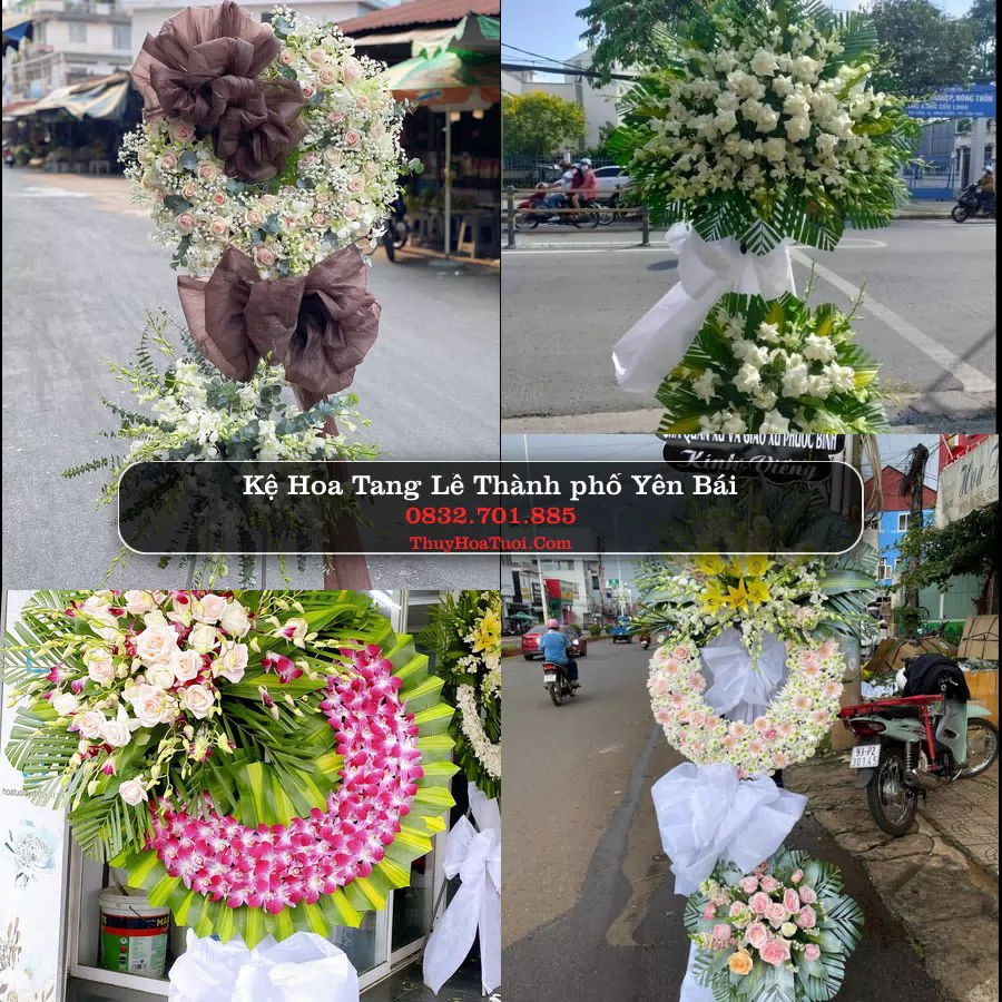 Đặt Hoa Chia Buồn tại Thành phố Yên Bái (Cũ)