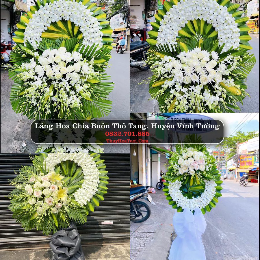 Kệ hoa tang lễ giao tại Thổ Tang, Vĩnh Phúc