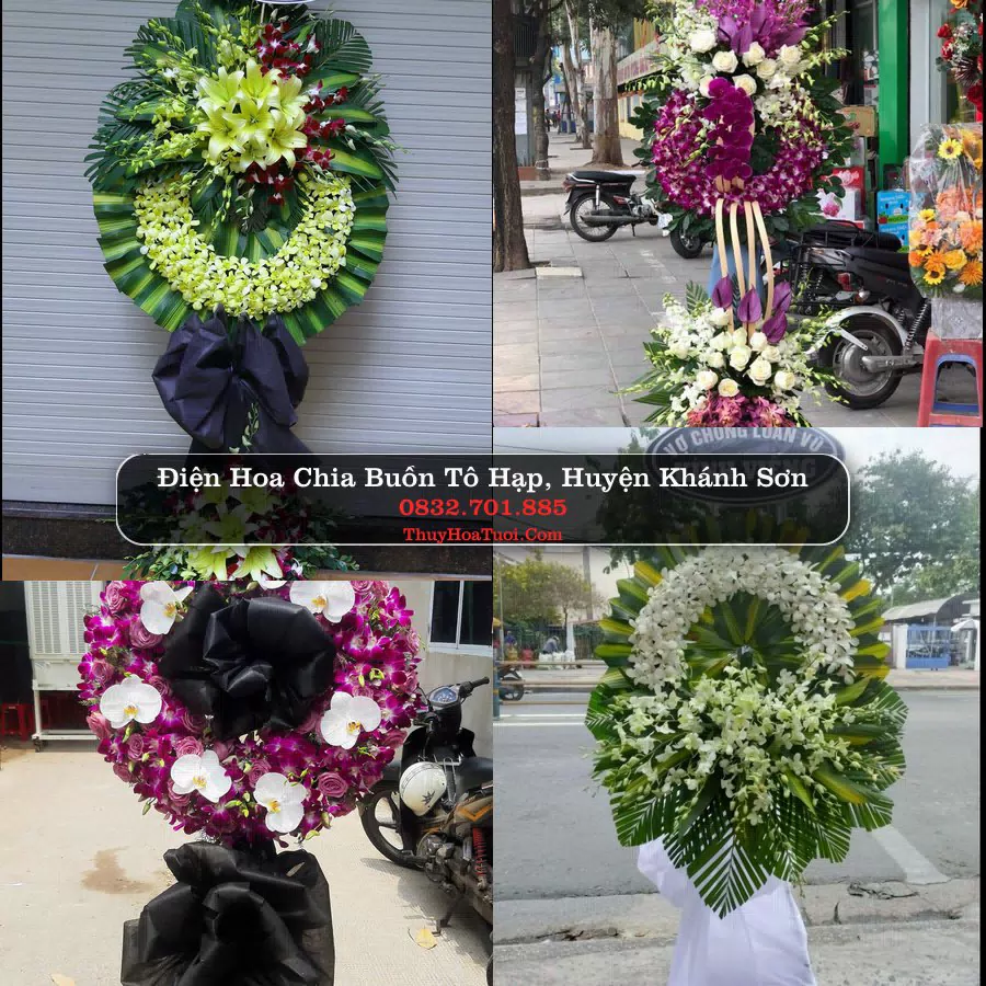 Đặt Hoa Chia Buồn tại Tô Hạp, Khánh Sơn, Khánh Hòa (Cũ)
