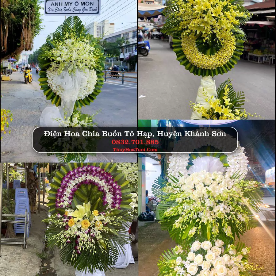 Vòng hoa chia buồn Tô Hạp - ThuyHoaTuoi.Com