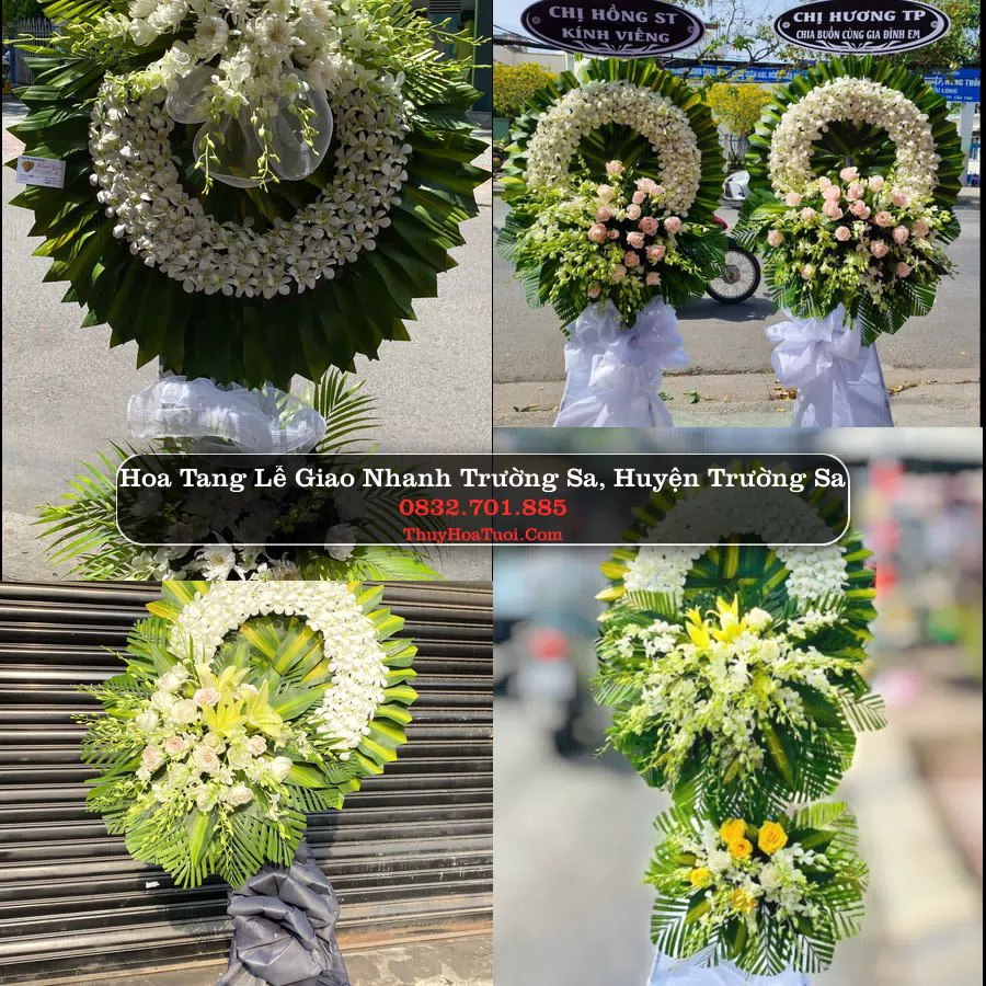 Kệ hoa tang lễ giao tại Trường Sa, Khánh Hòa