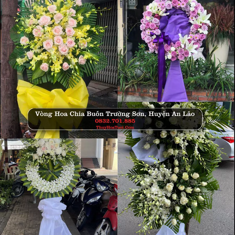 Kệ hoa tang lễ giao tại Trường Sơn, Hải Phòng