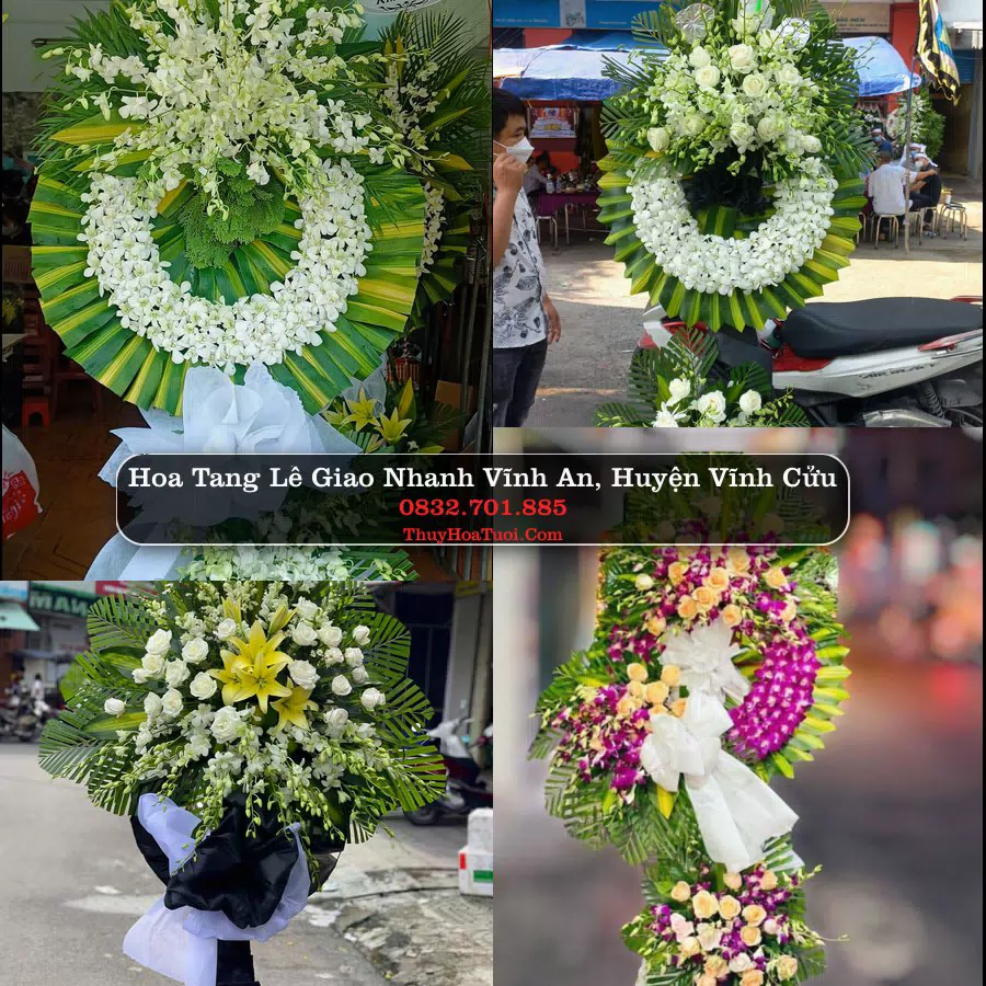 Đặt Vòng Hoa Đám Tang tại Vĩnh An, Vĩnh Cửu, Đồng Nai (Cũ)