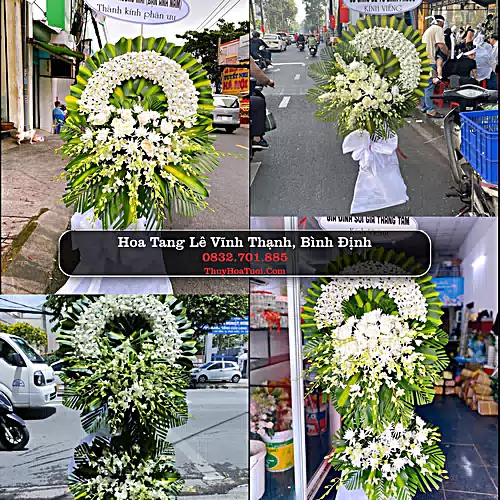 Đặt Vòng Hoa Tang Lễ tại Vĩnh Thạnh, Bình Định (Cũ)