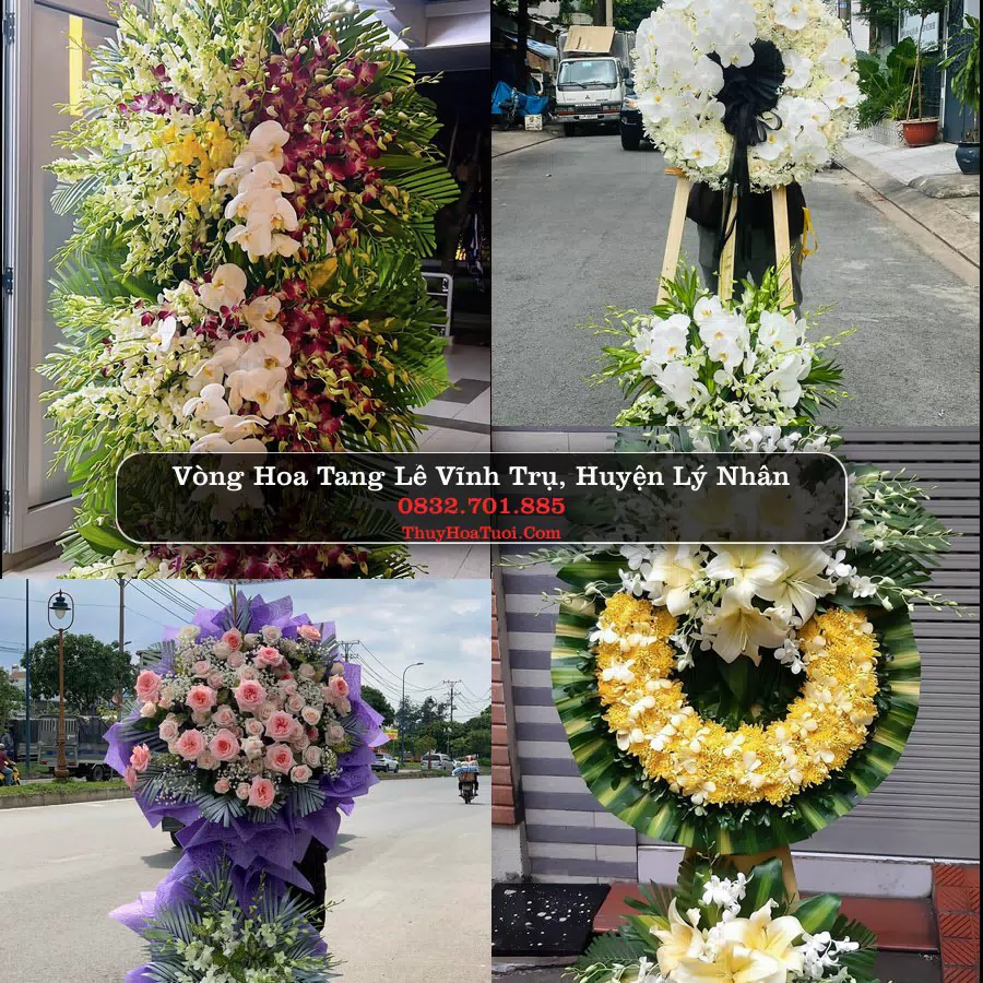 Đặt Vòng Hoa Tang Lễ tại Vĩnh Trụ, Lý Nhân, Hà Nam (Cũ)