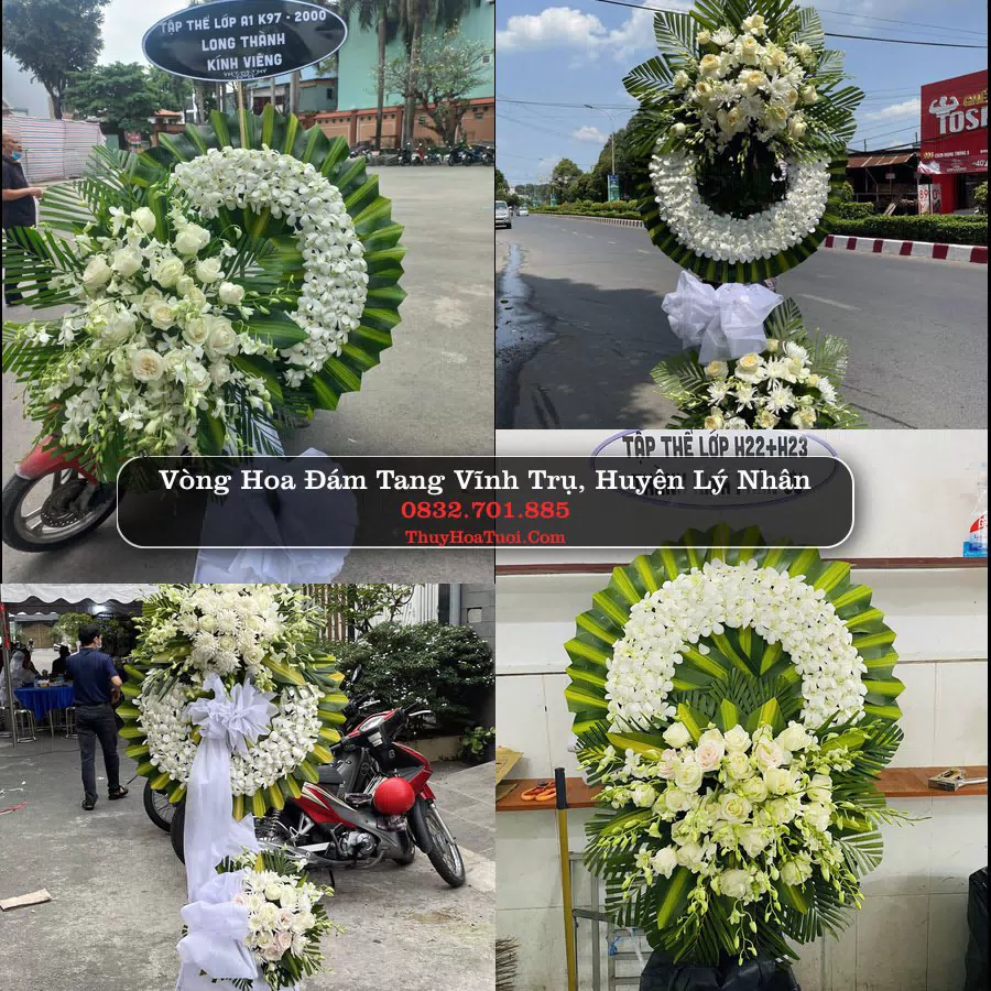 Kệ hoa tang lễ giao tại Vĩnh Trụ, Hà Nam