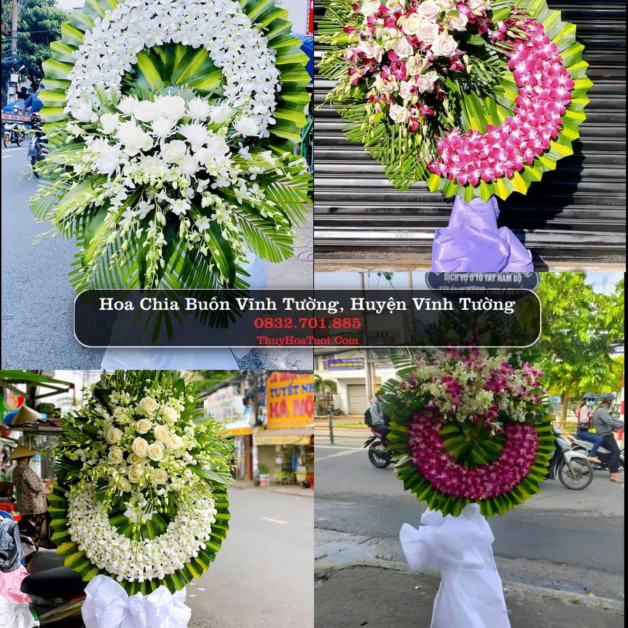 Đặt Vòng Hoa Đám Tang tại Vĩnh Tường, Vĩnh Tường, Vĩnh Phúc (Cũ)