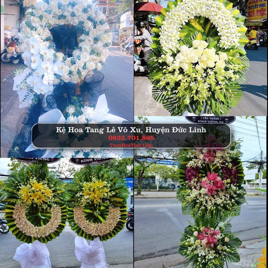 Đặt Vòng Hoa Chia Buồn tại Võ Xu, Đức Linh, Bình Thuận (Cũ)