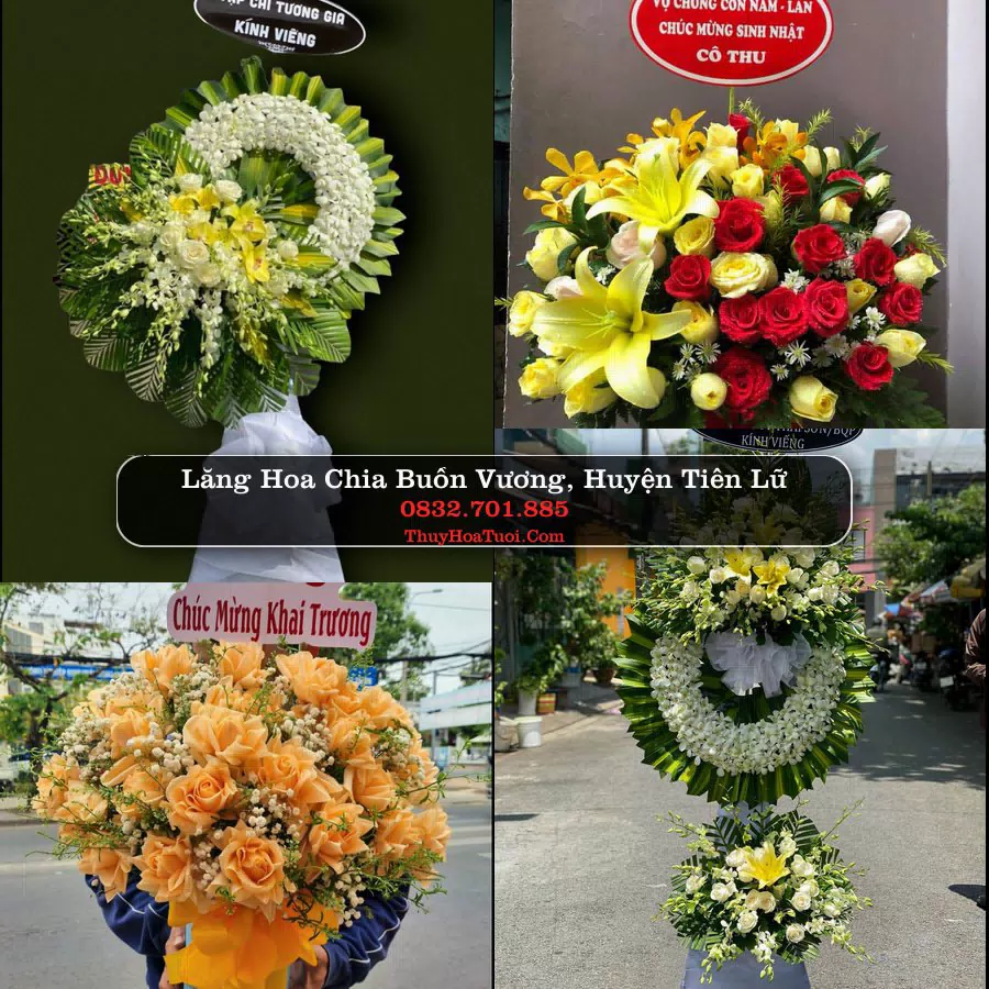 Đặt Hoa Tang Lễ tại Vương, Tiên Lữ, Hưng Yên (Cũ)