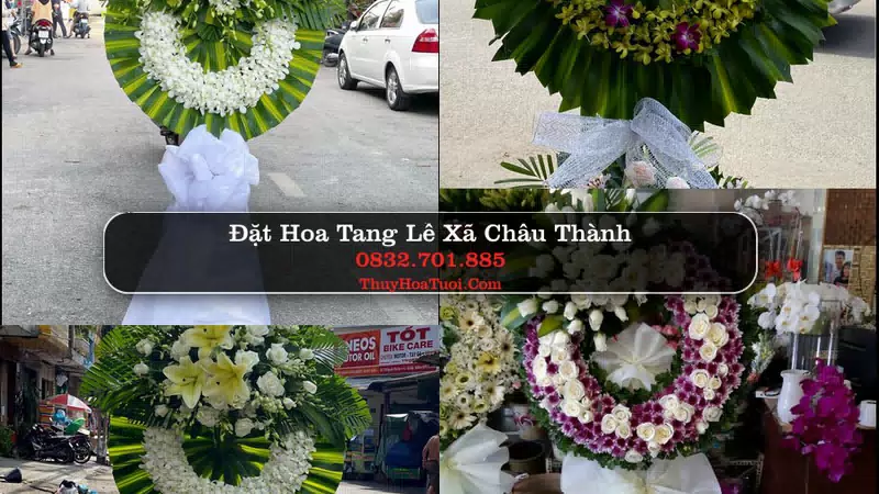 Đặt Hoa Đám Tang tại Xã Châu Thành, Cần Thơ