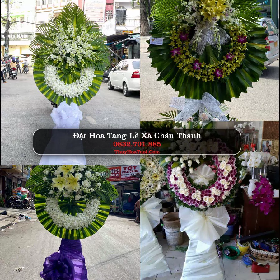 Đặt Hoa Đám Tang tại Xã Châu Thành, Cần Thơ