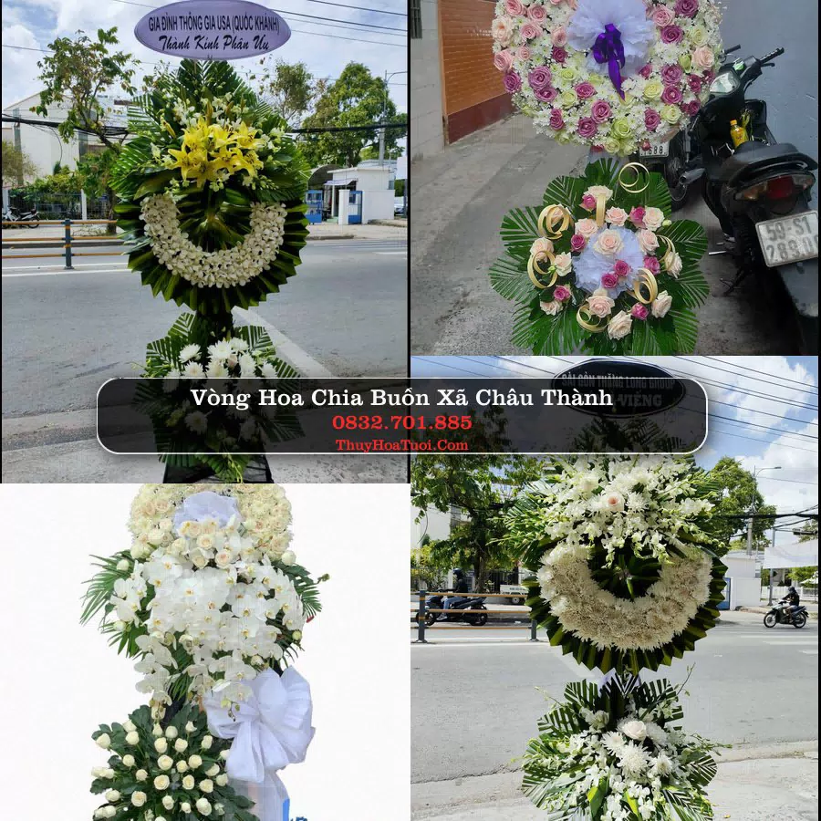 Kệ hoa tang lễ giao tại Xã Châu Thành, Cần Thơ
